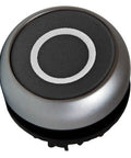 Buton comanda negru cu revenire '0'