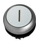 Buton comanda scund fara revenire alb "1"