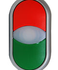 Buton comanda dublu rosu+verde