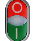 Buton comanda dublu rosu+verde "0-1"