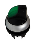 Buton selector 0-1 fara revenire verde