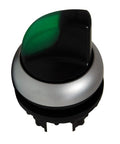 Buton selector 1-0-2 fara revenire verde