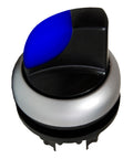 Buton selector 1-0-2 fara revenire albastru