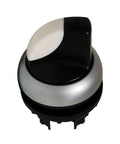 Buton selector cu 3 poziţii 2x60°, cu reţinere