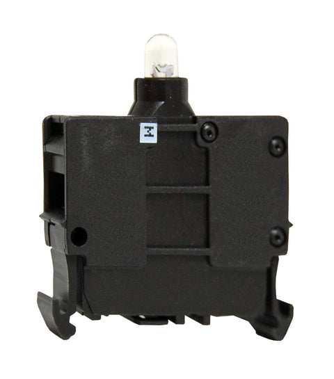 Modul LED 12-30V albastru montaj frontal clema elastica