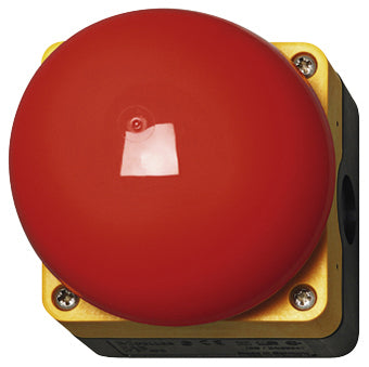 Buton avarie fara revenire rosu in carcasa IP67 1NI