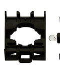 Set complet lampă semnalizare, scund, rosu, 230V