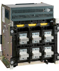 ACB, MQ2, 3 poli, 1600A,80kA, debr., Electroinic Type A