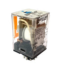Releu broşabil, 11 pini, 3 CC, 24V c.c., 10A
