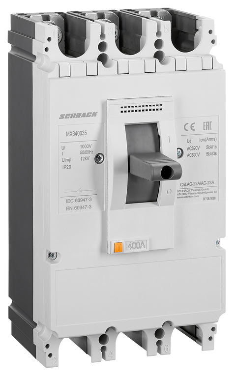 Comutator de putere MX3, 3 poli, 400A