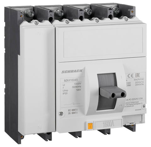 Comutator de putere MX4/1600 4 poli 1600A