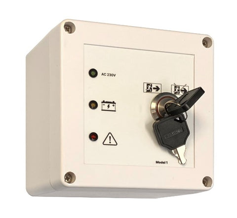 SECURO indicatorpanel with LED visualisation and key switch