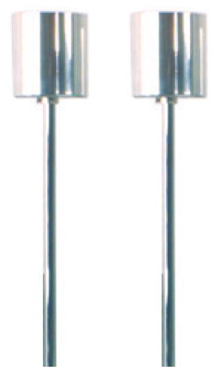 pendul pereche, placat cu crom, 500mm precablat