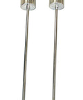 pendul pereche, placat cu crom, 500mm precablat