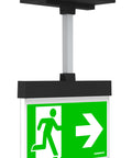 C.il. Siguranta AI antracit, LED, incastrat suspendat