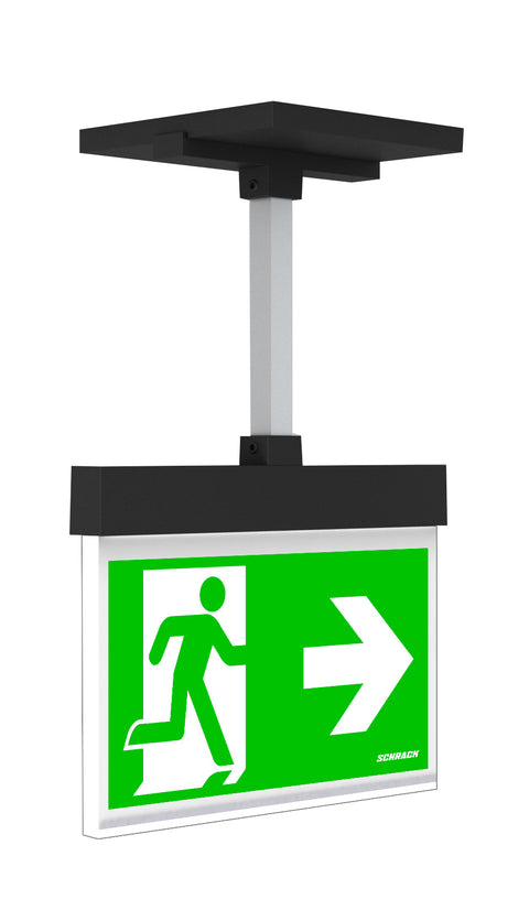 C.il. Siguranta AI antracit, LED, incastrat suspendat