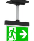 C.il. Siguranta AI antracit, LED, incastrat suspendat