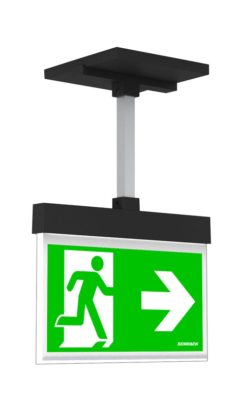 C.il. Siguranta AI antracit, LED, incastrat suspendat