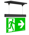 C.il. Siguranta AM antracit, LED, suspendat incastrat