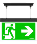 C.il. Siguranta AM antracit, LED, suspendat incastrat