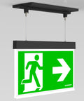 C.il. Siguranta AM antracit, LED, suspendat incastrat