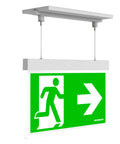 C.il. Siguranta AM alb, LED, suspendat incastrat