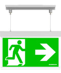 C.il. Siguranta AM alb, LED, suspendat incastrat