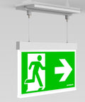 C.il. Siguranta AM alb, LED, suspendat incastrat