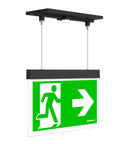 C.il. Siguranta AM Duo antracit, LED, suspendat incastrat