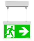 C.il. Siguranta AM alb, LED, suspendat aparent