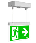C.il. Siguranta AM Duo alb, LED, suspendat aparent