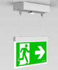 C.il. Siguranta AM Duo alb, LED, suspendat aparent