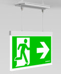 C.il. Siguranta AX alb, LED, suspendat incastrat