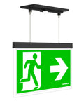 C.il. Siguranta AX Duo antracit, LED, suspendat incastrat