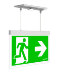 C.il. Siguranta AX Duo alb, LED, suspendat incastrat
