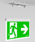 C.il. Siguranta AX Duo alb, LED, suspendat incastrat