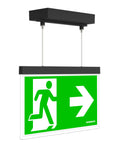 C.il. Siguranta AX antracit, LED, suspendat aparent