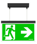 C.il. Siguranta AX antracit, LED, suspendat aparent