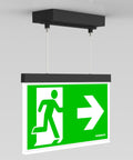 C.il. Siguranta AX antracit, LED, suspendat aparent