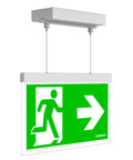 C.il. Siguranta AX alb, LED, suspendat aparent