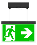 C.il. Siguranta AX Duo antracit, LED, suspendat aparent