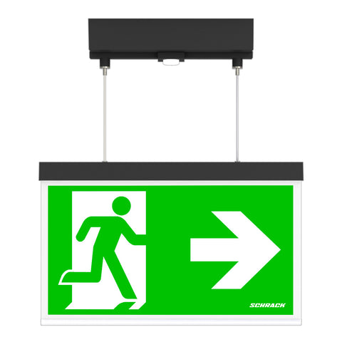 C.il. Siguranta AX Duo antracit, LED, suspendat aparent