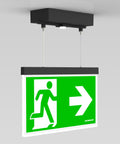 C.il. Siguranta AX Duo antracit, LED, suspendat aparent