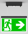 C.il. Siguranta AX Duo antracit, LED, suspendat aparent