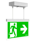 C.il. Siguranta AX Duo alb, LED, suspendat aparent