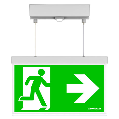 C.il. Siguranta AX Duo alb, LED, suspendat aparent