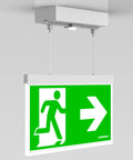 C.il. Siguranta AX Duo alb, LED, suspendat aparent
