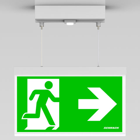 C.il. Siguranta AX Duo alb, LED, suspendat aparent