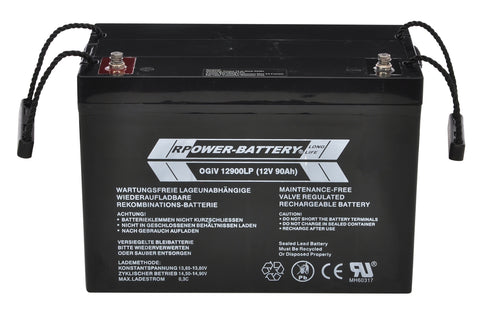 Baterie AGM Longlife 10-12 ani OGIV 12V/90Ah RPower (c20)