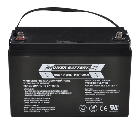 Baterie AGM Longlife 10-12 ani OGIV 12V/106Ah RPower (C20)